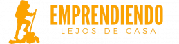 Logo transparente emprendiendo lejos de casa